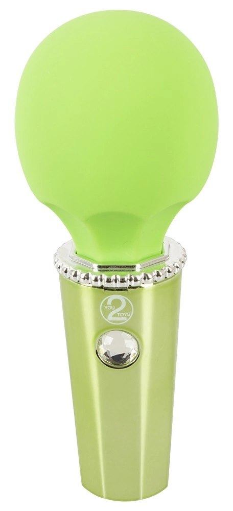 Yout2Toys - Mini Masażer Łechtaczki Zielony Mini Wand Lemon Yout2Toys - Mini Masażer Łechtaczki Zielony Mini Wand Lemon
