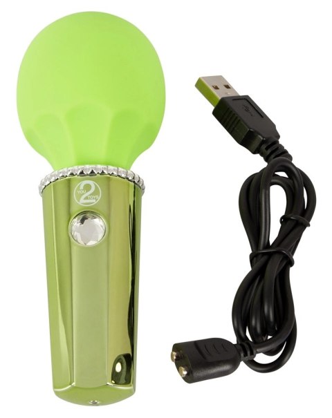 Yout2Toys - Mini Masażer Łechtaczki Zielony Mini Wand Lemon Yout2Toys - Mini Masażer Łechtaczki Zielony Mini Wand Lemon