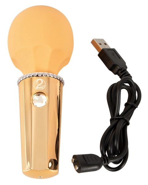 Yout2Toys - Mini Masażer Łechtaczki Żółty Mini Wand Mango Yout2Toys - Mini Masażer Łechtaczki Żółty Mini Wand Mango