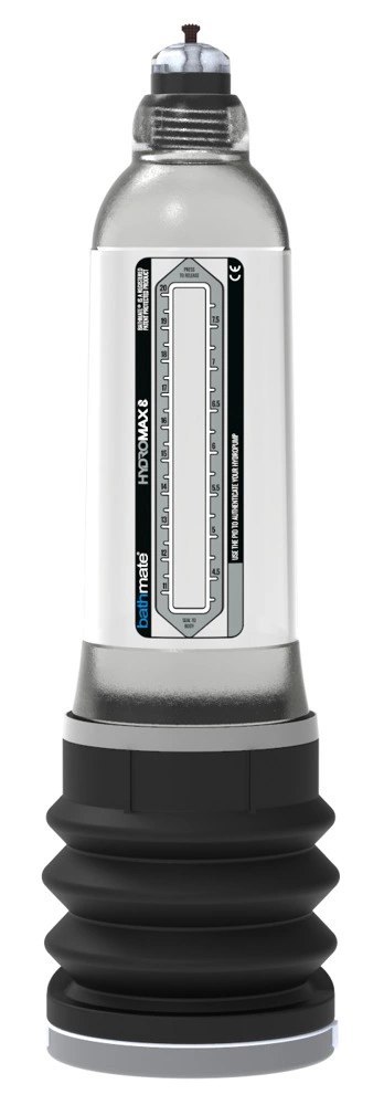 Bathmate - Przezroczysta Pompka Do Penisa Zasilana Wodą Hydromax8 Bathmate - Przezroczysta Pompka Do Penisa Zasilana Wodą Hydromax8