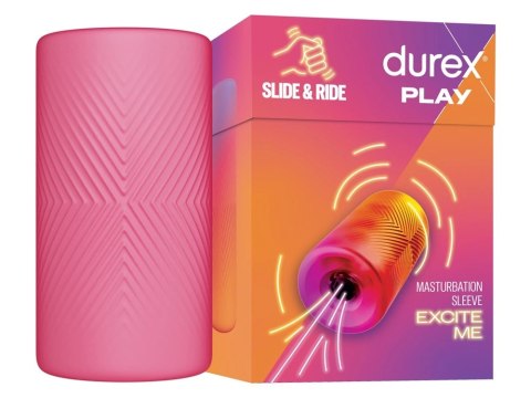 Durex Masturbation Sleeve - Masturbator Prążkowany Różowy Durex Masturbation Sleeve - Masturbator Prążkowany Różowy