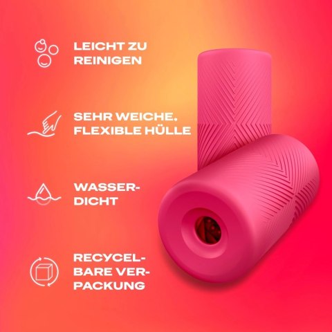 Durex Masturbation Sleeve - Masturbator Prążkowany Różowy Durex Masturbation Sleeve - Masturbator Prążkowany Różowy