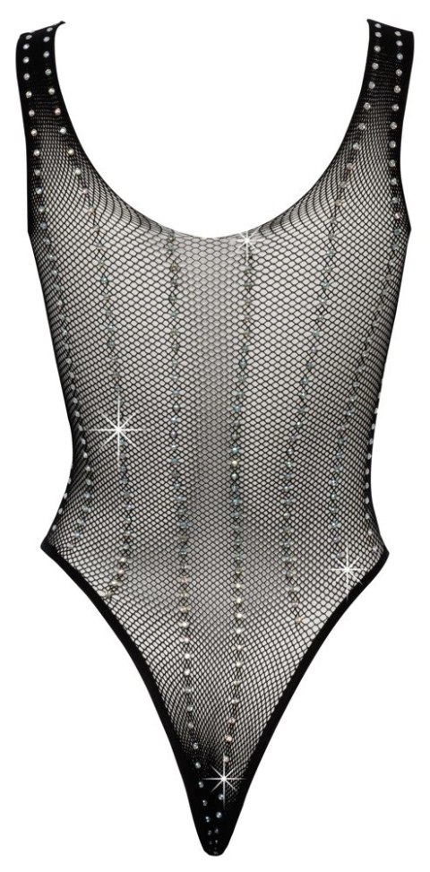 Fantasy by Cottelli Collection - Klasyczne Siateczkowe Czarne Body S-L Fantasy by Cottelli Collection - Klasyczne Siateczkowe Czarne Body S-L