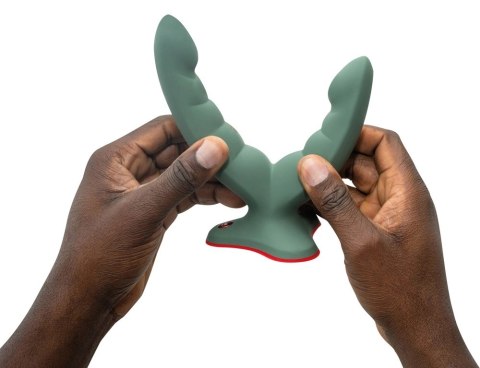 Fun Factory - Elastyczne Podwójne Dildo Ryde Wild Olive Zielone Fun Factory - Elastyczne Podwójne Dildo Ryde Wild Olive Zielone