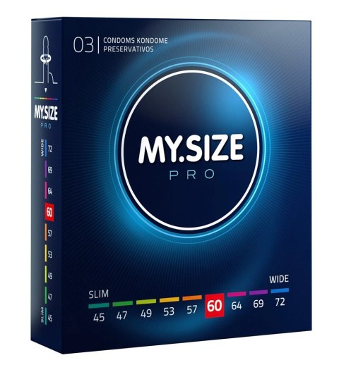 MY.SIZE PRO - Prezerwatywy 60 mm 3 Sztuk MY.SIZE PRO - Prezerwatywy 60 mm 3 Sztuk