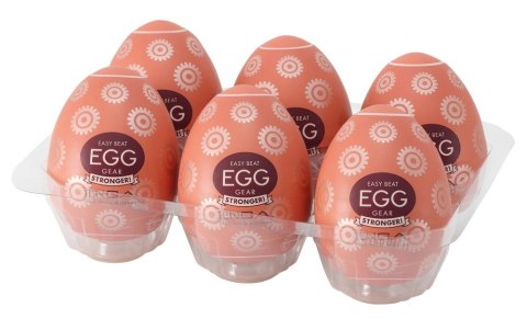 Tenga - 6 Jednorazowych Masturbatorów Egg Gear HB 6pcs Tenga - 6 Jednorazowych Masturbatorów Egg Gear HB 6pcs