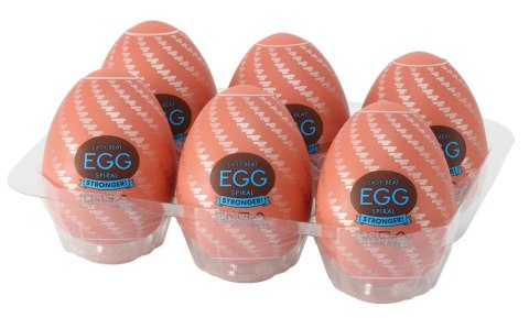 Tenga - 6 Jednorazowych Masturbatorów Egg Spiral Str. Tenga - 6 Jednorazowych Masturbatorów Egg Spiral Str.
