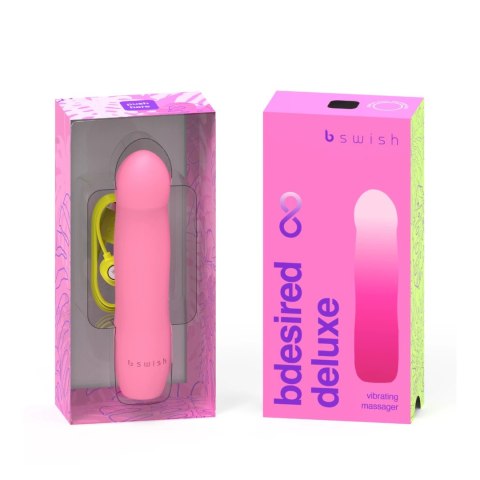 B Swish - Bdesired Infinite Deluxe Wibrator 5 trybów wibracji różowy B Swish - Bdesired Infinite Deluxe Wibrator 5 trybów wibracji różowy