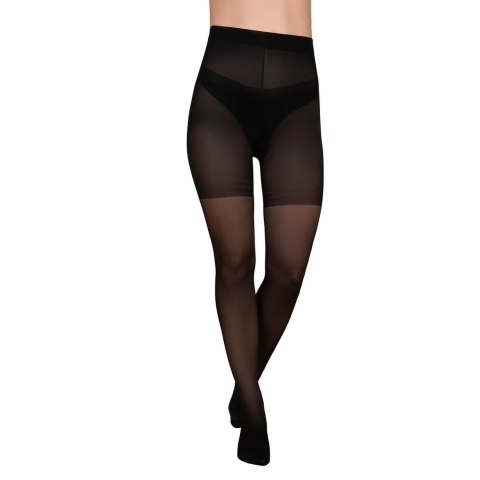 Bye Bra - Control Slim 40 Wyszczuplające rajstopy czarne M Bye Bra - Control Slim 40 Wyszczuplające rajstopy czarne M