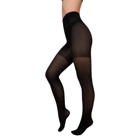 Bye Bra - Control Slim 70 Rajstopy półbłyszczące modelujące czarne L Bye Bra - Control Slim 70 Rajstopy półbłyszczące modelujące czarne L