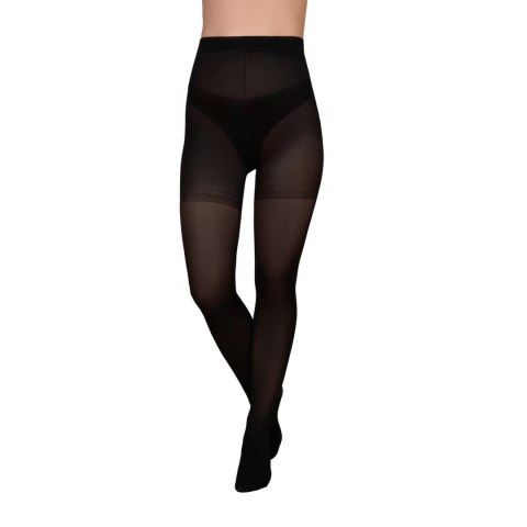 Bye Bra - Control Slim 70 Rajstopy półbłyszczące modelujące czarne L Bye Bra - Control Slim 70 Rajstopy półbłyszczące modelujące czarne L