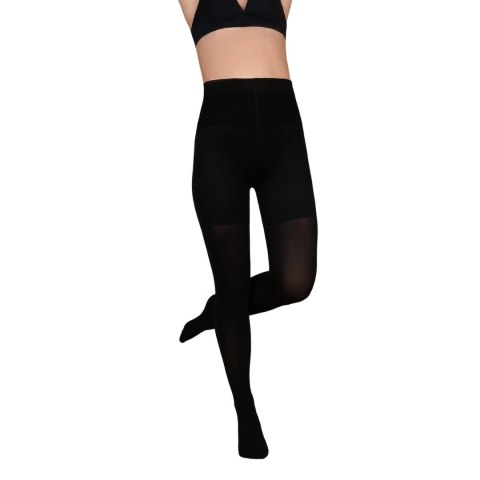 Bye Bra - Total Shaper 100 rajstopy modelujące brzuch czarne M Bye Bra - Total Shaper 100 rajstopy modelujące brzuch czarne M