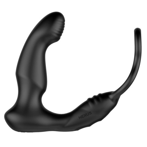 Nexus - Stymulator Prostaty Z Pierścieniem Na Penisa I Jądra Czarny Simul8 Nexus - Stymulator Prostaty Z Pierścieniem Na Penisa I Jądra Czarny Simul8