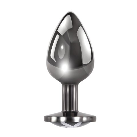 Playboy Pleasure - Korek analny Tux Aluminium - bardzo duży Playboy Pleasure - Korek analny Tux Aluminium - bardzo duży