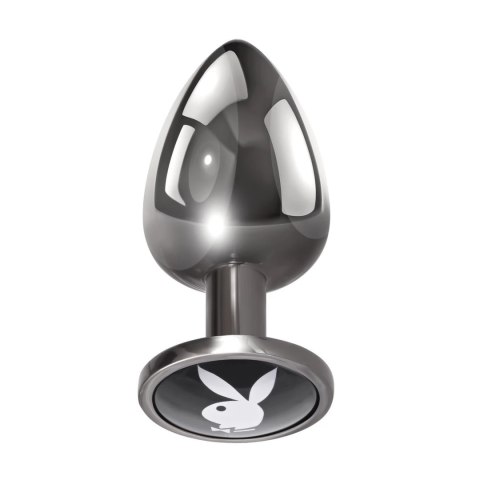 Playboy Pleasure - Korek analny Tux Aluminium - bardzo duży Playboy Pleasure - Korek analny Tux Aluminium - bardzo duży