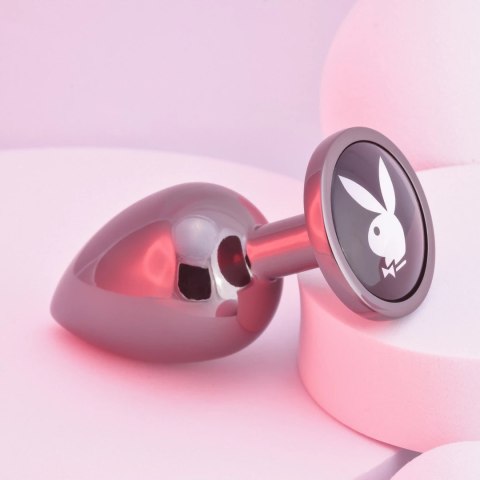 Playboy Pleasure - Korek analny Tux Aluminium - bardzo duży Playboy Pleasure - Korek analny Tux Aluminium - bardzo duży