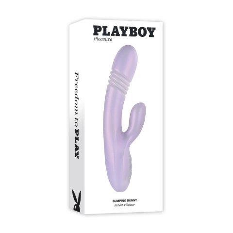 Playboy Pleasure - Wibrator króliczek Bumping - 10 prędkości Playboy Pleasure - Wibrator króliczek Bumping - 10 prędkości
