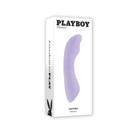 Playboy Pleasure - Wibrator z zakrzywiony trzonem Euphoria - 7 prędkości Playboy Pleasure - Wibrator z zakrzywiony trzonem Euphoria - 7 prędkości