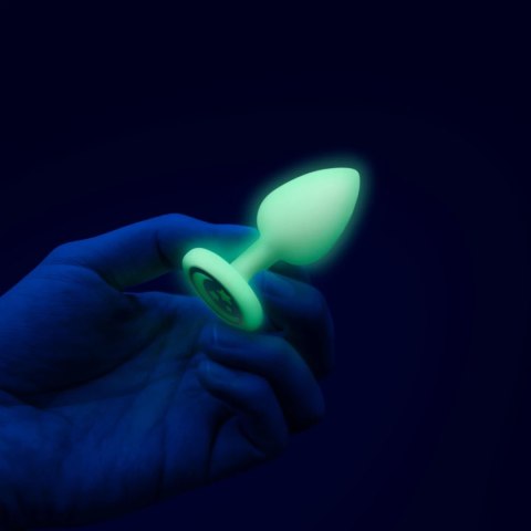 B-Vibe - ASStronaut Glow-in-the-Dark Zestaw z korkiem analnym - zielony B-Vibe - ASStronaut Glow-in-the-Dark Zestaw z korkiem analnym - zielony