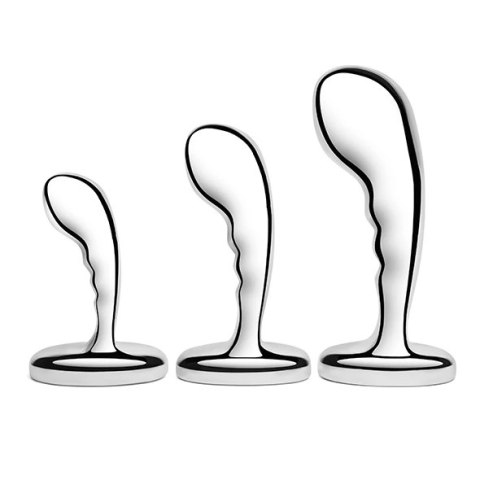 B-Vibe - Zestaw Treningowy Do Prostaty 3 Wtyczki Ze Stali Nierdzewnej B-Vibe - Zestaw Treningowy Do Prostaty 3 Wtyczki Ze Stali Nierdzewnej