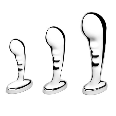 B-Vibe - Zestaw Treningowy Do Prostaty 3 Wtyczki Ze Stali Nierdzewnej B-Vibe - Zestaw Treningowy Do Prostaty 3 Wtyczki Ze Stali Nierdzewnej