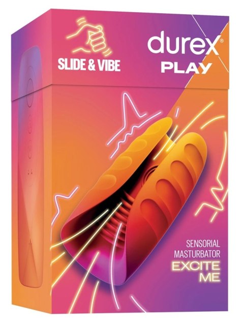 Durex Sensorial Masturbator - Masturbator Automatyczny 7 Trybów Wibracji 3 Tryby Lizania Durex Sensorial Masturbator - Masturbator Automatyczny 7 Trybów Wibracji 3 Tryby Lizania