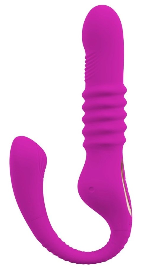 Javida - Wibrator Strap-On Z 3 Funkcjami Fioletowy Javida - Wibrator Strap-On Z 3 Funkcjami Fioletowy