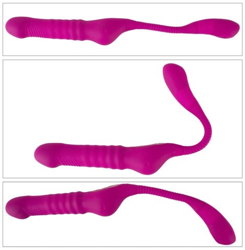 Javida - Wibrator Strap-On Z 3 Funkcjami Fioletowy Javida - Wibrator Strap-On Z 3 Funkcjami Fioletowy