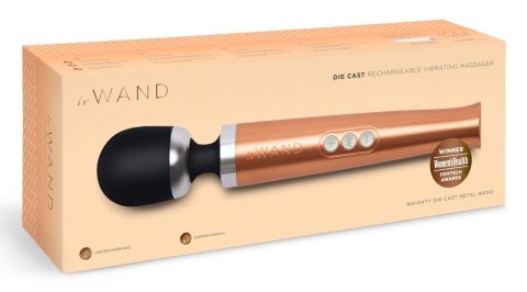 Le Wand - Luksusowy Masażer Do Łechtaczki Die Cast Recharg Rose Gold Le Wand - Luksusowy Masażer Do Łechtaczki Die Cast Recharg Rose Gold