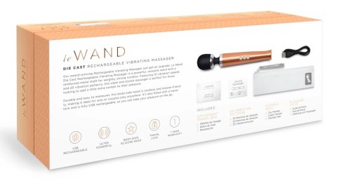 Le Wand - Luksusowy Masażer Do Łechtaczki Die Cast Recharg Rose Gold Le Wand - Luksusowy Masażer Do Łechtaczki Die Cast Recharg Rose Gold