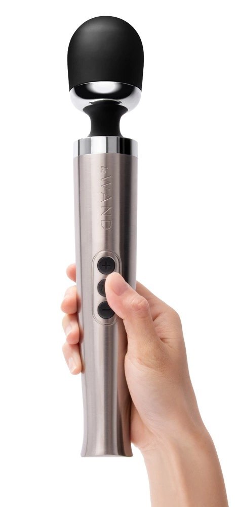 Le Wand - Luksusowy Masażer Do Łechtaczki Die Cast Recharg Silver Le Wand - Luksusowy Masażer Do Łechtaczki Die Cast Recharg Silver