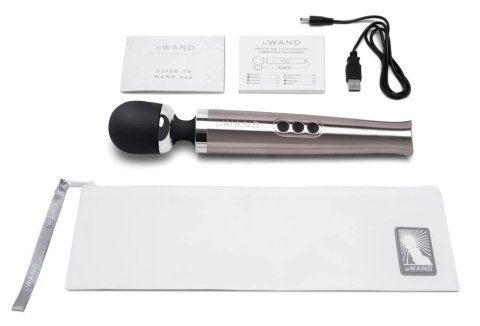 Le Wand - Luksusowy Masażer Do Łechtaczki Die Cast Recharg Silver Le Wand - Luksusowy Masażer Do Łechtaczki Die Cast Recharg Silver