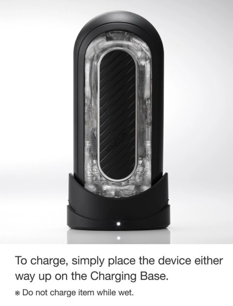 Tenga - Masturbator Wielokrotnego Użytku Czarny Flip Zero Gravity Black Electr Tenga - Masturbator Wielokrotnego Użytku Czarny Flip Zero Gravity Black Electr