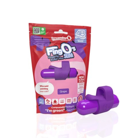 The Screaming O - Wibrator na palec FingO - 6 funkcji - fiolet The Screaming O - Wibrator na palec FingO - 6 funkcji - fiolet