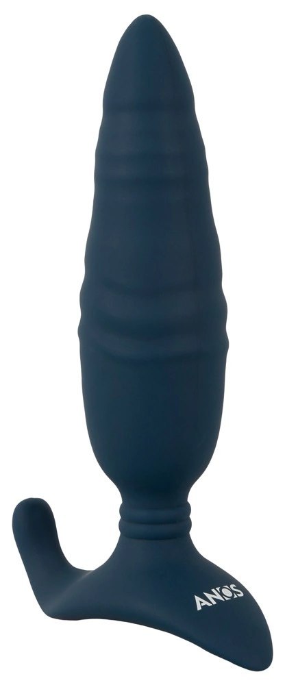 ANOS - Wibrujący Niebieski Stymulator Analny Z 3 Silnikami I 10 Trybami Wibracji + Pilot ANOS - Wibrujący Niebieski Stymulator Analny Z 3 Silnikami I 10 Trybami Wibracji + Pilot