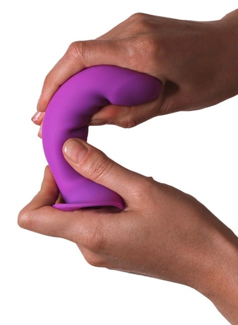 Adrien Lastic - Silikonowe Miękkie Dildo 13,5 cm Hitsens 6 Fioletowe Adrien Lastic - Silikonowe Miękkie Dildo 13,5 cm Hitsens 6 Fioletowe