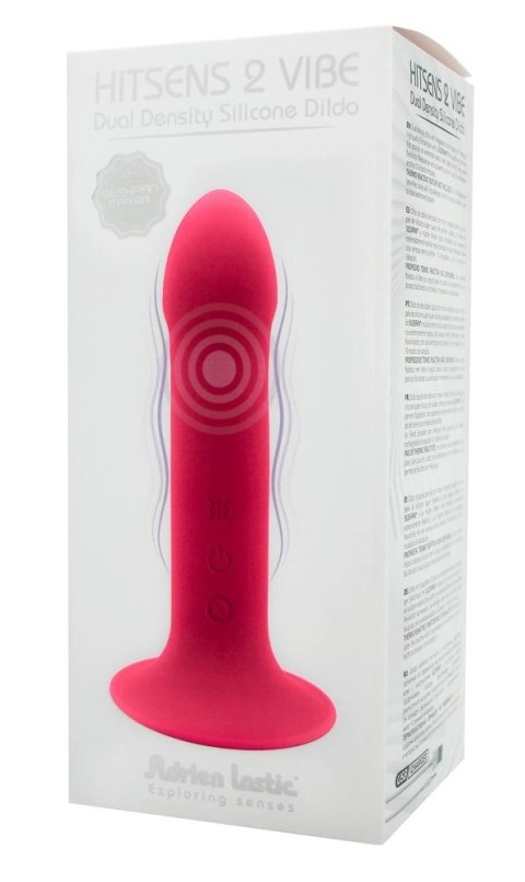 Adrien Lastic - Silikonowy Wibrator 10 Trybów Hitsens 2 Vibe Różowy Adrien Lastic - Silikonowy Wibrator 10 Trybów Hitsens 2 Vibe Różowy