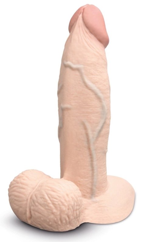 B-Vibe Slipskin Girthy 17,8 cm silikonowy model cielisty z przyssawką B-Vibe Slipskin Girthy 17,8 cm silikonowy model cielisty z przyssawką