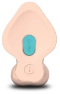 B-Vibe Slipskin Curved 22,3 cm - Model anatomiczny z przyssawką, cielisty