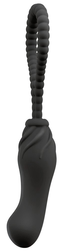 Black Velvets - Perfect Fit Strap-On Bez Pasków 22 cm Czarne Black Velvets - Perfect Fit Strap-On Bez Pasków 22 cm Czarne