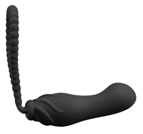 Black Velvets - Perfect Fit Strap-On Bez Pasków 22 cm Czarne Black Velvets - Perfect Fit Strap-On Bez Pasków 22 cm Czarne