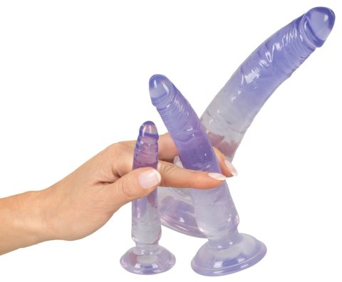 Crystal - Zestaw 3 Treningowych Dild Analnych 3 Rozmiary Niebieskie Crystal - Zestaw 3 Treningowych Dild Analnych 3 Rozmiary Niebieskie