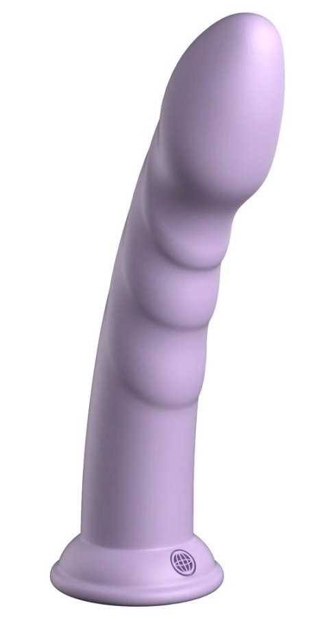 Dillio Platinum - Dildo Z Rowkami Stymulującymi I Żołędziem 21 cm Super Fioletowe Dillio Platinum - Dildo Z Rowkami Stymulującymi I Żołędziem 21 cm Super Fioletowe