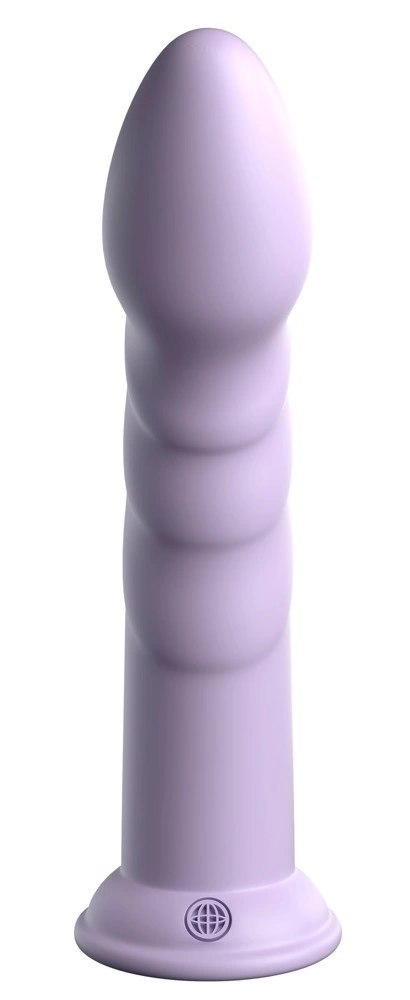 Dillio Platinum - Dildo Z Rowkami Stymulującymi I Żołędziem 21 cm Super Fioletowe Dillio Platinum - Dildo Z Rowkami Stymulującymi I Żołędziem 21 cm Super Fioletowe