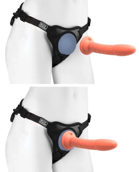 Dillio Platinum - Wygodna Uprząż Strap-on Body Dock Dillio Platinum - Wygodna Uprząż Strap-on Body Dock