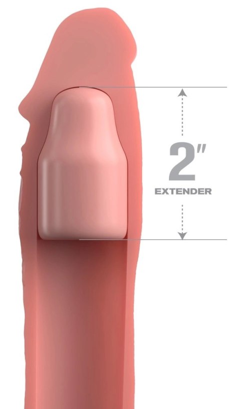 FXTE - Nakładka Na Penisa 66% Grubszy Penis + 5,1 CM Cielisty FXTE - Nakładka Na Penisa 66% Grubszy Penis + 5,1 CM Cielisty