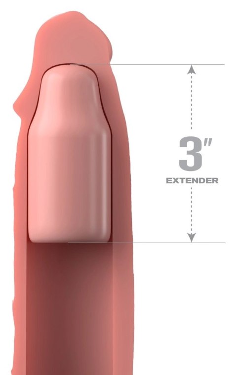 FXTE - Nakładka Na Penisa 66% Grubszy Penis + 7,6 CM Cielisty FXTE - Nakładka Na Penisa 66% Grubszy Penis + 7,6 CM Cielisty