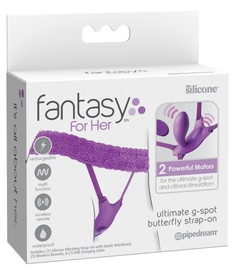 Fantasy For Her - Dyskretny Wibrator Punktu-G Do Majtek Z Pilotem Fantasy For Her - Dyskretny Wibrator Punktu-G Do Majtek Z Pilotem