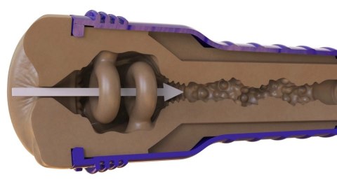 Fleshlight - Masturbator Z Kontrolą Ssania Anus Boost Blast Dark Brązowy Fleshlight - Masturbator Z Kontrolą Ssania Anus Boost Blast Dark Brązowy