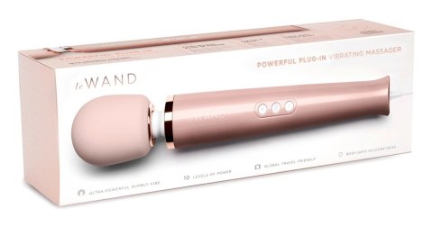 Le Wand - Masażer Łechtaczki 34 cm Ruchoma Główka Powerful Plug-In RoseG Le Wand - Masażer Łechtaczki 34 cm Ruchoma Główka Powerful Plug-In RoseG